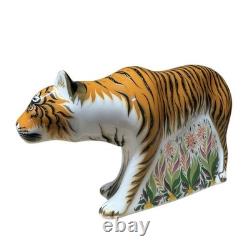 Royal Crown Derby Sumatran Tigress Gold Stopper New Boxed Genuine Royal Crown Derby Sumatran Tigress Gold Stopper New Boxed Genuine