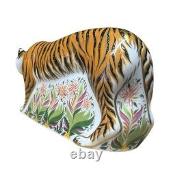 Royal Crown Derby Sumatran Tigress Gold Stopper New Boxed Genuine Royal Crown Derby Sumatran Tigress Gold Stopper New Boxed Genuine