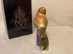 Royal Crown Derby Sun Parakeet Paperweight