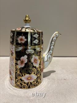Royal Crown Derby Superb Small Imari Side Pouring Chocolate Pot 2451