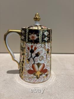Royal Crown Derby Superb Small Imari Side Pouring Chocolate Pot 2451