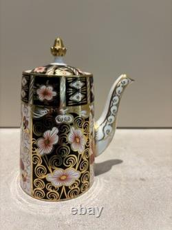 Royal Crown Derby Superb Small Imari Side Pouring Chocolate Pot 2451