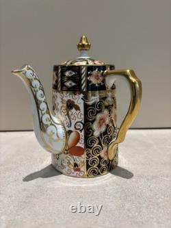 Royal Crown Derby Superb Small Imari Side Pouring Chocolate Pot 2451