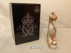 Royal Crown Derby Swirl Seahorse Paperweight