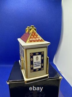 Royal Crown Derby THE CHINA SHOP Boxed Paperweight. 1st Quality, 2001