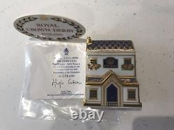 Royal Crown Derby THE CROWN INN Paperweight Goviers Ltd. Edition 136/500 Unboxed