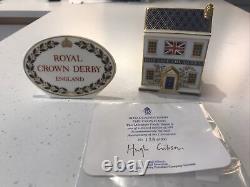Royal Crown Derby THE CROWN INN Paperweight Goviers Ltd. Edition 136/500 Unboxed