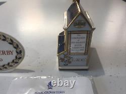 Royal Crown Derby THE CROWN INN Paperweight Goviers Ltd. Edition 136/500 Unboxed