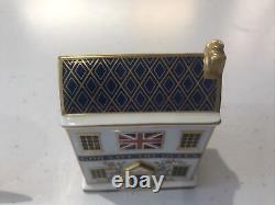 Royal Crown Derby THE CROWN INN Paperweight Goviers Ltd. Edition 136/500 Unboxed