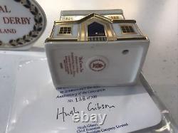 Royal Crown Derby THE CROWN INN Paperweight Goviers Ltd. Edition 136/500 Unboxed