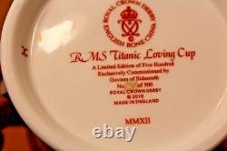 Royal Crown Derby TITANIC CENTENARY LOVING CUP 3 Edition of 500