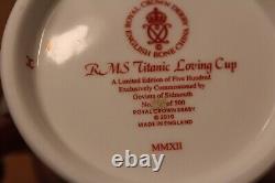Royal Crown Derby TITANIC CENTENARY LOVING CUP 3 Edition of 500