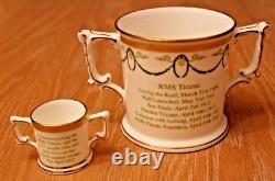 Royal Crown Derby TITANIC CENTENARY LOVING CUP 3 Edition of 500