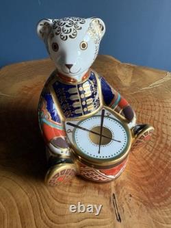 Royal Crown Derby Teddy Bear Paperweight