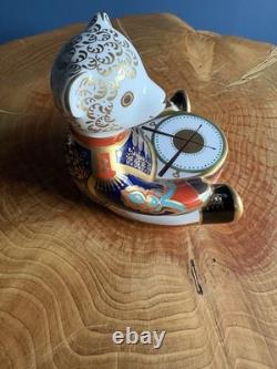 Royal Crown Derby Teddy Bear Paperweight