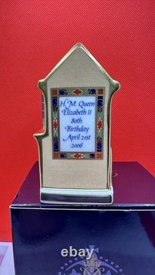 Royal Crown Derby The Queens 80th Birthday Post Office No 260 of 750 Govier's