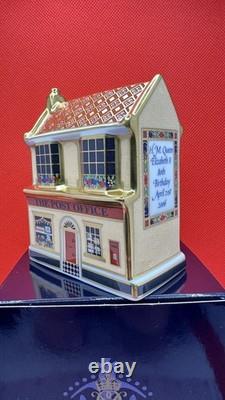 Royal Crown Derby The Queens 80th Birthday Post Office No 260 of 750 Govier's