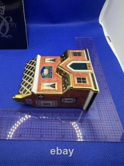 Royal Crown Derby The Ram Public House Boxed Paperweight. 1st Quality, 2002 Royal Crown Derby The Ram Public House Boxed Paperweight. 1st Quality, 2002