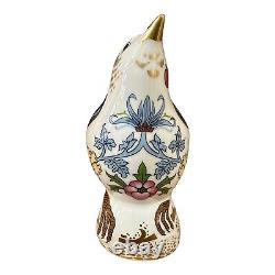 Royal Crown Derby The Strawberry Thief Thrush Paperweight Brand new in box