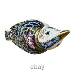 Royal Crown Derby The Strawberry Thief Thrush Paperweight Brand new in box