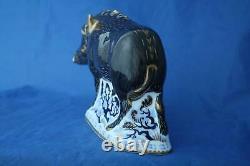 Royal Crown Derby The Wild Boar Paperweight Brand New / Boxed