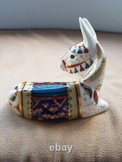 Royal Crown Derby'Thistle' Donkey Paperweight, Limited Edition, BNIB, Perfect