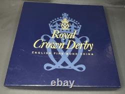 Royal Crown Derby Titanic Logo 8 Plate Boxed