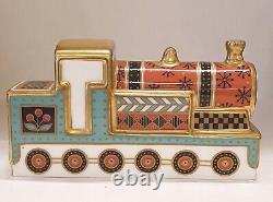 Royal Crown Derby Treasures of Childhood Steam Train height 6cm