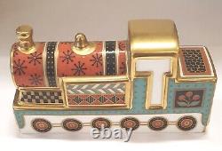 Royal Crown Derby Treasures of Childhood Steam Train height 6cm