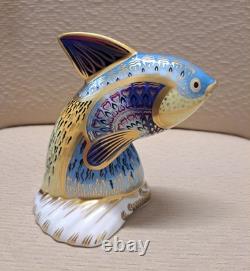 Royal Crown Derby Tropical Fish Collection. Certificates. Gold Stoppers. Boxes