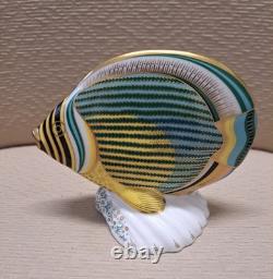 Royal Crown Derby Tropical Fish Collection. Certificates. Gold Stoppers. Boxes