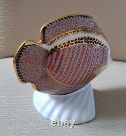 Royal Crown Derby Tropical Fish Collection. Certificates. Gold Stoppers. Boxes