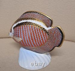 Royal Crown Derby Tropical Fish Collection. Certificates. Gold Stoppers. Boxes