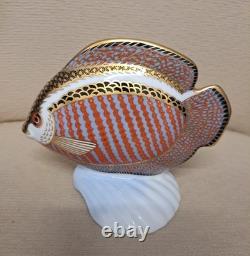 Royal Crown Derby Tropical Fish Collection. Certificates. Gold Stoppers. Boxes