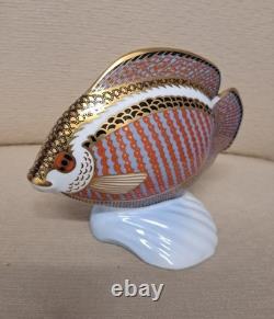 Royal Crown Derby Tropical Fish Collection. Certificates. Gold Stoppers. Boxes