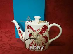 Royal Crown Derby Tulips Large 1.0 Litre Teapot / Tea Pot New & boxed