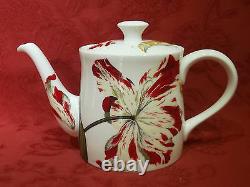 Royal Crown Derby Tulips Large 1.0 Litre Teapot / Tea Pot New & boxed