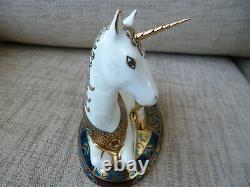 Royal Crown Derby UNICORN Paperweight Limited Edition Brand New