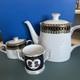 Royal Crown Derby Veronese Large Teapot & Covered Sugar & Loving Cup
