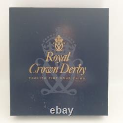 Royal Crown Derby Vintage Wall Plaque Autumn Floral Framed 3D Season Flowers Box