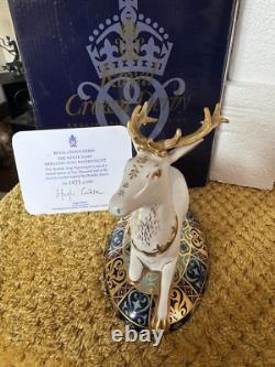 Royal Crown Derby White Hart