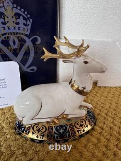 Royal Crown Derby White Hart