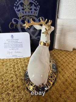Royal Crown Derby White Hart