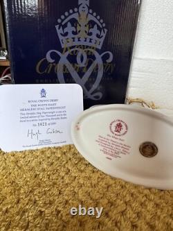 Royal Crown Derby White Hart