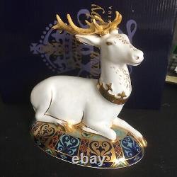 Royal Crown Derby White Hart Stag