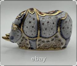Royal Crown Derby White Rhino 86/1000