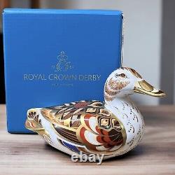 Royal Crown Derby Widgeon Duck Paperweight Gold Stopper New Boxed Genuine