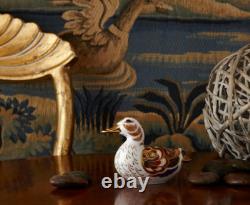 Royal Crown Derby Wigeon Duck Bird Paperweight New 1st Quality