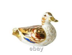 Royal Crown Derby Wigeon Duck Bird Paperweight New 1st Quality