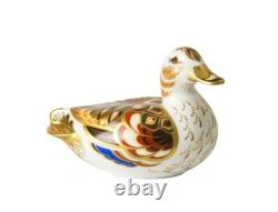 Royal Crown Derby Wigeon Duck Bird Paperweight New 1st Quality